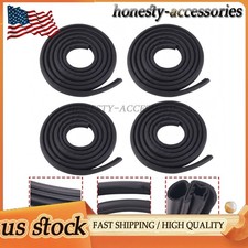 Front Rear Door Body Weatherstrip Rubber Seal Fits For 2003-2009 Hummer H2 4x picture