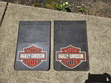 NOS Harley Davidson Mud Flaps Plasticolor Deadstock Vintage Truck Van 18x12 picture