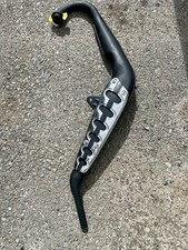 1973 Suzuki TC 125 complete exhaust OEM nice picture