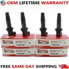 OEM 5TA-82310-10-00 4Pcs Ignition Coils For 04-09 Yamaha YFZ450X YFZ450 picture