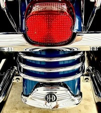 Harley-Davidson Touring Chrome Rail 1994-2008 chrome triple bar FLHRCI FLH  picture