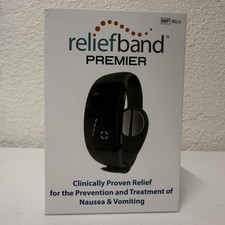 Reliefband Premier 2.0 Anti-Nausea Wristband w/Box,Cable,Gel,Instructions picture