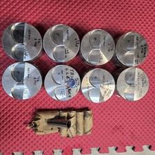 8 Pistons J&E, 3.795 Size, Flat top With Valve Reliefs, SET-H picture