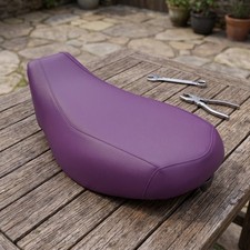 Can Am Outlander 500 650 800 Seat Cover 2006 To 2012 Purple Vinyl Seat Cover picture