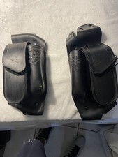 Genuine Harley-Davidson Pair of Saddlebag Guard Bags Touring Bike Left & Right picture