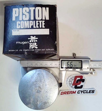 NOS GENUINE MUGEN HONDA CR250R PISTON 66.34MM RARE FAST SHIPPING CR 250 R NEW picture
