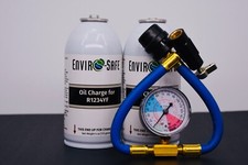 R1234YF OIL-CHARGE, Systems 2 Cans, Economy Gauge picture