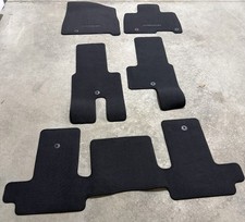 22-25 Genuine Kia Carnival Black Floor Mats Liners Set Carpet Pads OEM TAKE-OFFS picture