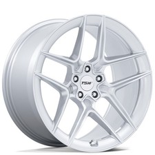 20x9/20x10.5 TSW Wheels TW008 Slipstream Gloss Silver with Machined Rims (4pcs) picture