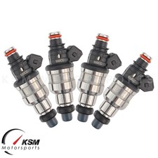 4 x 550cc Fuel Injectors for Civic Integra Acura all D B F H K ZC VTEC w/ clips picture