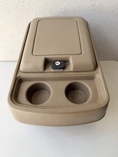 80-91 Ford F150 F250 Bronco BROWN Center Console (NO KEY) picture