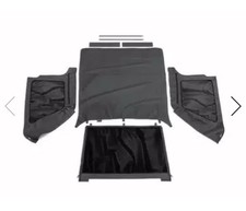 Rampage 109735 Frameless Soft Top Sailcloth Blk Diamond for 97-06 Wrangler TJ picture