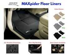 3D Maxpider Kagu Floor Mats Liners All Weather For Honda Ridgeline 2006-2014 picture