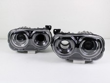 MINT 2015-2023 DODGE CHALLENGER HELLCAT LEFT RIGHT HID XENON HEADLIGHT SET OEM picture