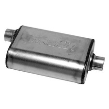 For Jeep Wrangler 87-00 Exhaust Muffler Ultra Flo Welded Stainless Steel Oval picture