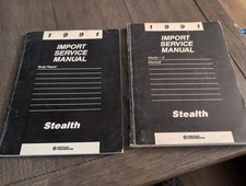 1991 Dodge Stealth Body And Electrical Import Service Manuals Chrysler picture