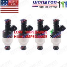 4Pcs Delph* Upgrade Injectors For 1991-1992 Lotus Elan Isuzu Impulse picture