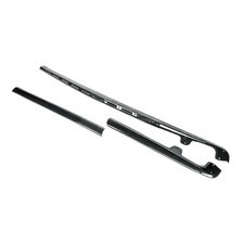 Pair Real Carbon Fiber Side Skirts For 05-13 Corvette C6 Base Model ZR1 Style picture