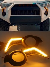US Ship for Toyota 4Runner 2014-2024 Fang Lights Spot Driving Lamp DRL LED Pair picture