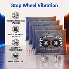 (4- 12oz bags) Tire Balance Beads 12 ounce Balancing Bead Bags picture