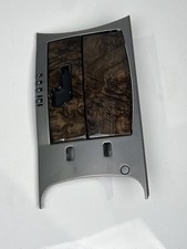 08-09 Cadillac XLR V Center Console Shift Plate XLRV Black Olive ASH Wood picture