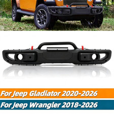 Steel Front Bumper Kit 10th Style For Wrangler JL Rubicon Gladiator 2018-2026 picture