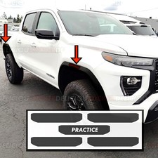 For 2023-2026 GMC Canyon SMOKE Side Markers Vinyl Decals Overlay Tint AT4 ppf picture