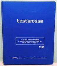 Ferrari Testarossa Spare Parts Catalogue_Blue Binder_587/90_Mars Parts picture