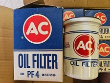 1 LOT OF 6 NOS  AC  PF4 OIL FILTERS FOR 1960-1969 CORVAIR  IN THE ORIGINAL BOX picture
