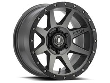 ICON ALLOYS REBOUND TITANIUM - 17 X 8.5 / 6 X 5.5 / 25MM / 5.75