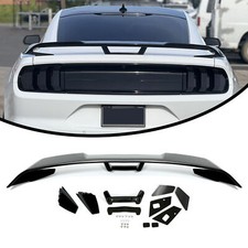 Glossy Black Rear Trunk Spoiler Wing GT-Style For Ford Mustang S550 2015-2022 picture