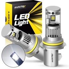AUXITO 9004 HB1 LED Headlight Bulbs Kit High Low Beam Super Bright 80000LM 6000K picture