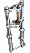 Harley Sportster FXR Shovelhead 35mm Showa Front Fork Triple Tree Axle Legs Kit picture