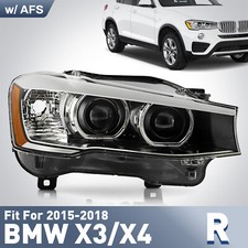 For 2015-2017 BMW X3 X4 F25 F26 HID/Xenon Headlight w/AFS Passenger Right Side picture