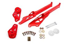 BMR Suspension Red IRS Subframe Support Brace fits 2015-2023 Mustang picture
