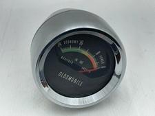 1966 1967 Oldsmobile Console Mounted Manifold Vacuum Gauge Cutlass F85 442 W30 picture