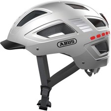 ABUS Hyban 2.0 LED Helmet - Signal Silver - Medium - 52 - 58cm A5692857 picture
