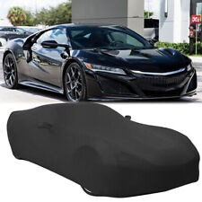 Car Cover Indoor Stain Scratch Stretch Dust-proof Custom Black For Honda NSX-R picture