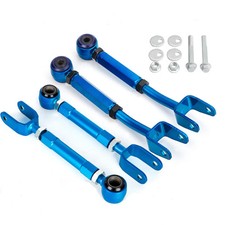 4Pcs Rear Camber Arm+Toe Traction Arm Kits For Nissan 370Z Infiniti G35 G37 Q40 picture