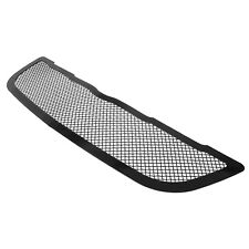 Fits 2004-2008 Chrysler Crossfire Main Upper Stainless Black Mesh Grille Insert picture