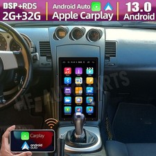 10'' Rotatable Car Stereo Radio For Nissan 350Z 2003-2009 Carplay Android 13 GPS picture