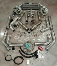 FOR Ford Mustang V6 3.8L TWIN TURBO T3T4 Turbocharger Kit Custom Built 550+ HP picture