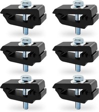 6PCS Aluminum Truck Bed Tonneau Cover Mounting Clamps ReplacemenT 1112514 picture