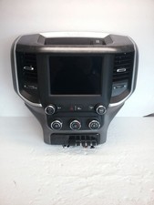 2021 DODGE RAM 1500 DISPLAY/RECEIVER COMPLETE BEZEL HVAC CONTROL ID 68467271AC picture