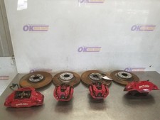 25 MINICOOPER COUNTRYMAN JCW ALL4 BRAKE CALIPER SET RED WITH ROTORS picture