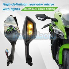 For Kawasaki Ninja ZX10R 2011-15 / H2 2014 2015 Rearview Mirrors LED Turn Signal picture