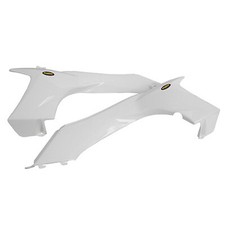 Maier Side Panels Radiator Shrouds Scoops White Fits YAMAHA YFZ450 2004-2013 picture