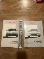 1992 Acura Integra Factory Service Repair & Electrical Troubleshooting Manual picture
