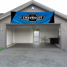 Chevrolet Banner 2x8Ft Flag Chevy Car Truck Racing  Show Garage Wall Workshop US picture