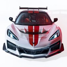 for 2020-2025 Chevy Corvette C8 ZL1 style vented Carbon Fiber Hood picture